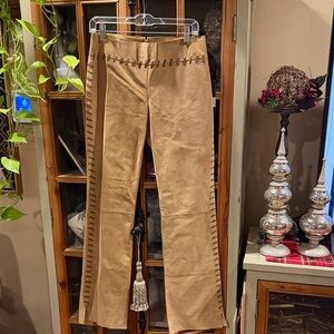 Kenneth Cole Tan Boot Cut Pants